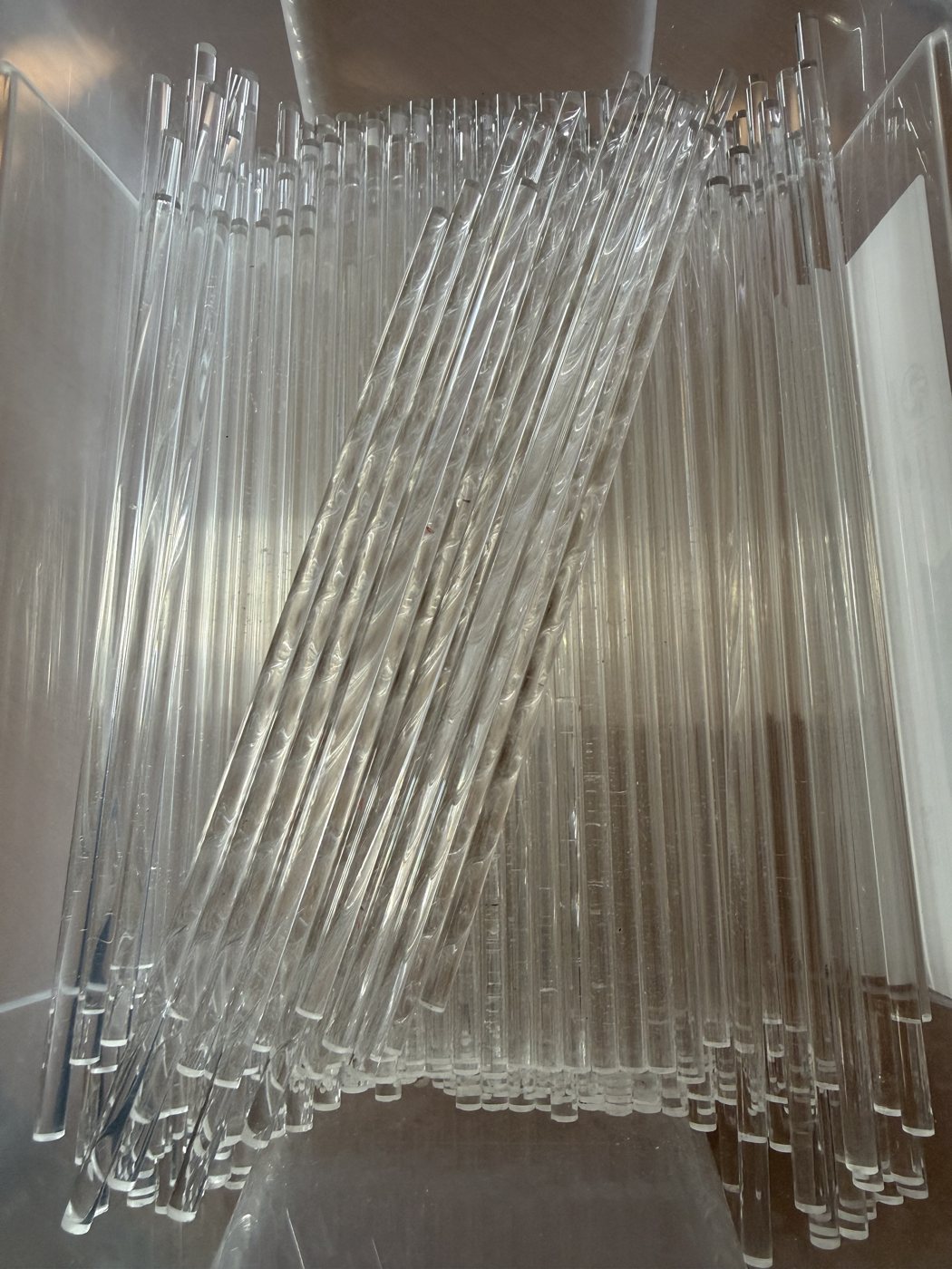 Acrylstäbe für Props (Ø 5 × 200 mm)