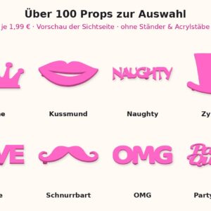 Einzel-Props STL-Download &ndash; &uuml;ber 100 Props zur Auswahl